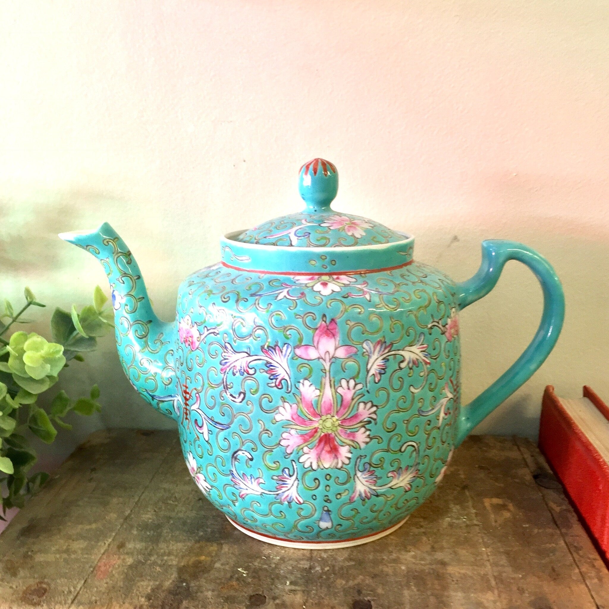 Vintage Teapot Set, Teapot, Tea Cups, Antique Teapot, Asian Teapot, Floral Tea Set, Vintage Tea Set, Coffee, Tea, Vintage Home Decor, Flower