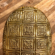 Antique Brass Pulls, Door Pulls, Door Handle, Ornate Brass, Antique Door Knob, Large Door Pulls, Stamped Brass, Vintage Home Decor, Oval