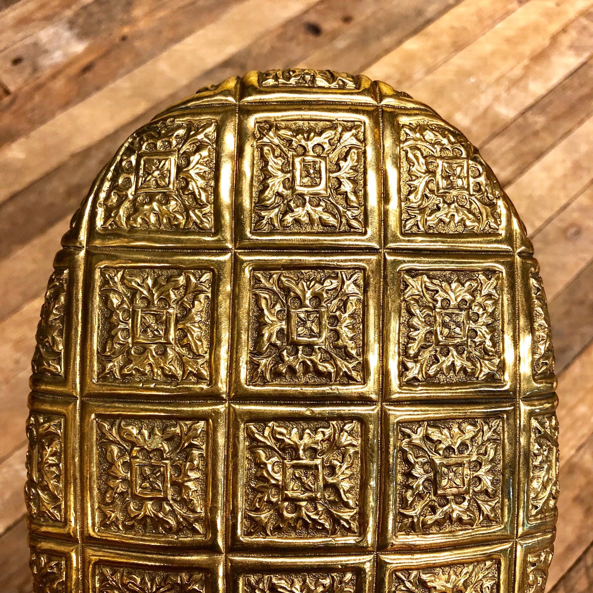Antique Brass Pulls, Door Pulls, Door Handle, Ornate Brass, Antique Door Knob, Large Door Pulls, Stamped Brass, Vintage Home Decor, Oval
