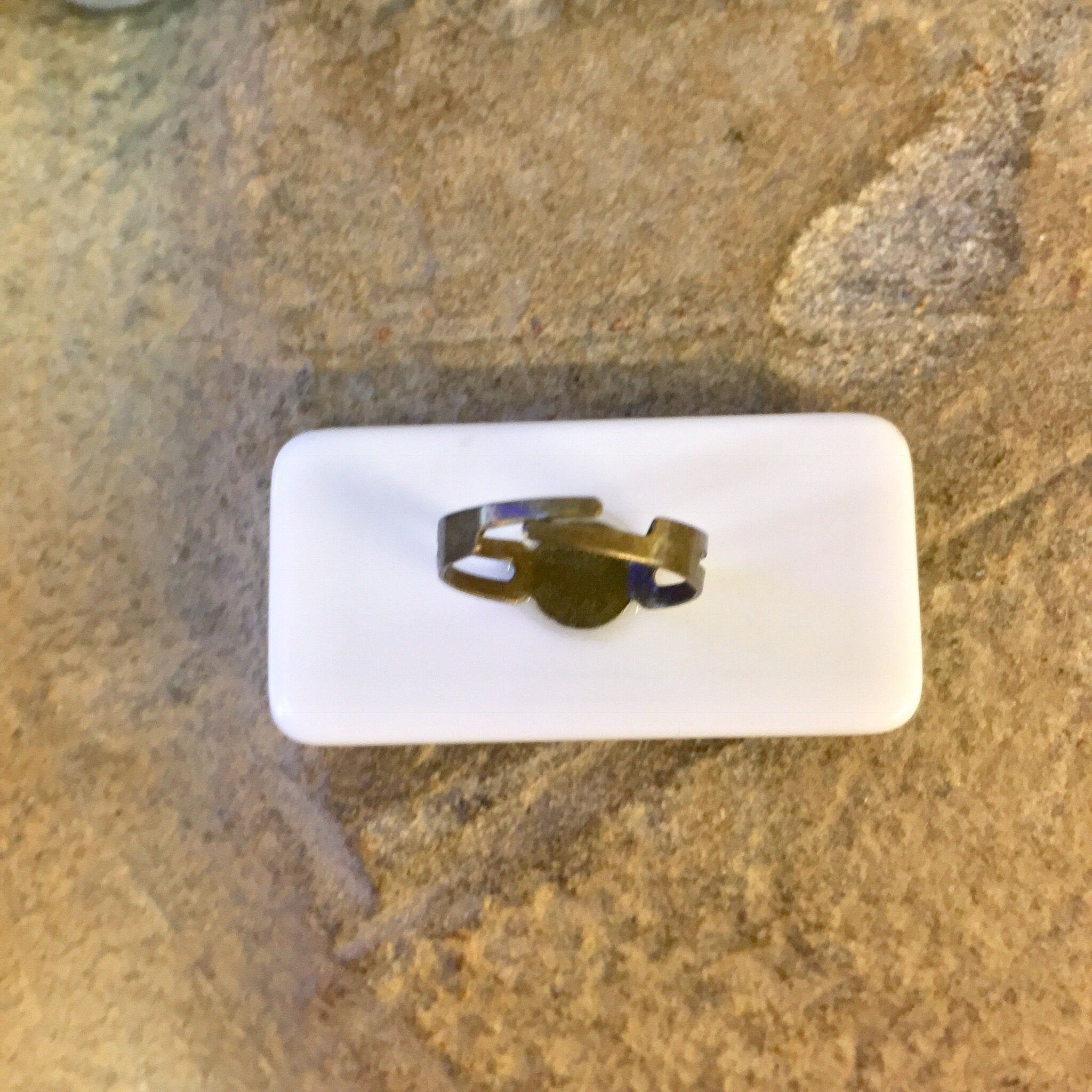 Vintage Ring, Domino Ring, Dominos, Game Ring, Domino Tile, Costume Jewelry, Statement Ring, Plastic Ring, Adjustable Ring, Game Tile, Ring