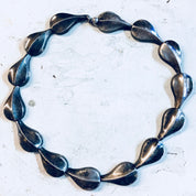 Vintage Silver Necklace, Sterling Silver, Vintage Jewelry, Silver Necklace, Silver Choker, Statement Jewelry, Large Necklace, Made in Mexico