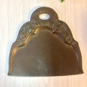 Antique Crumb Dustpan, Butlers Dustpan, Art Nouveau Style, Crumb Dustpan, Ornate Dustpan, Brush, Copper, Brass, Antique Dustpan, Crumb Brush