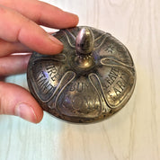 Antique Toy Top by Gorham, Antique Gorham Silver, Gorham Spinning Top, Realtor Spinning Top, Game, Toy, Top, Sterling Silver, Ebony, Fortune