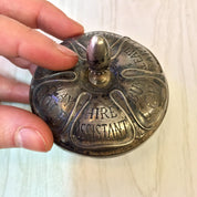 Antique Toy Top by Gorham, Antique Gorham Silver, Gorham Spinning Top, Realtor Spinning Top, Game, Toy, Top, Sterling Silver, Ebony, Fortune