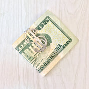 Vintage Money Clip, Dollar Sign Money Clip, Sterling Silver, Vintage Money, Dollar Sign, Gift for Dad, Men's Jewelry, Accessories,Money Clip