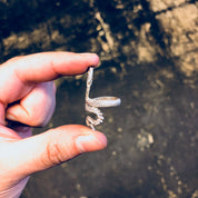 Vintage Silver Ring, Snake Ring, Boho Snake Ring, Sterling Silver, Vintage Jewelry, Snake Jewelry, Bohemian Jewelry, Small Ring,Vintage Ring