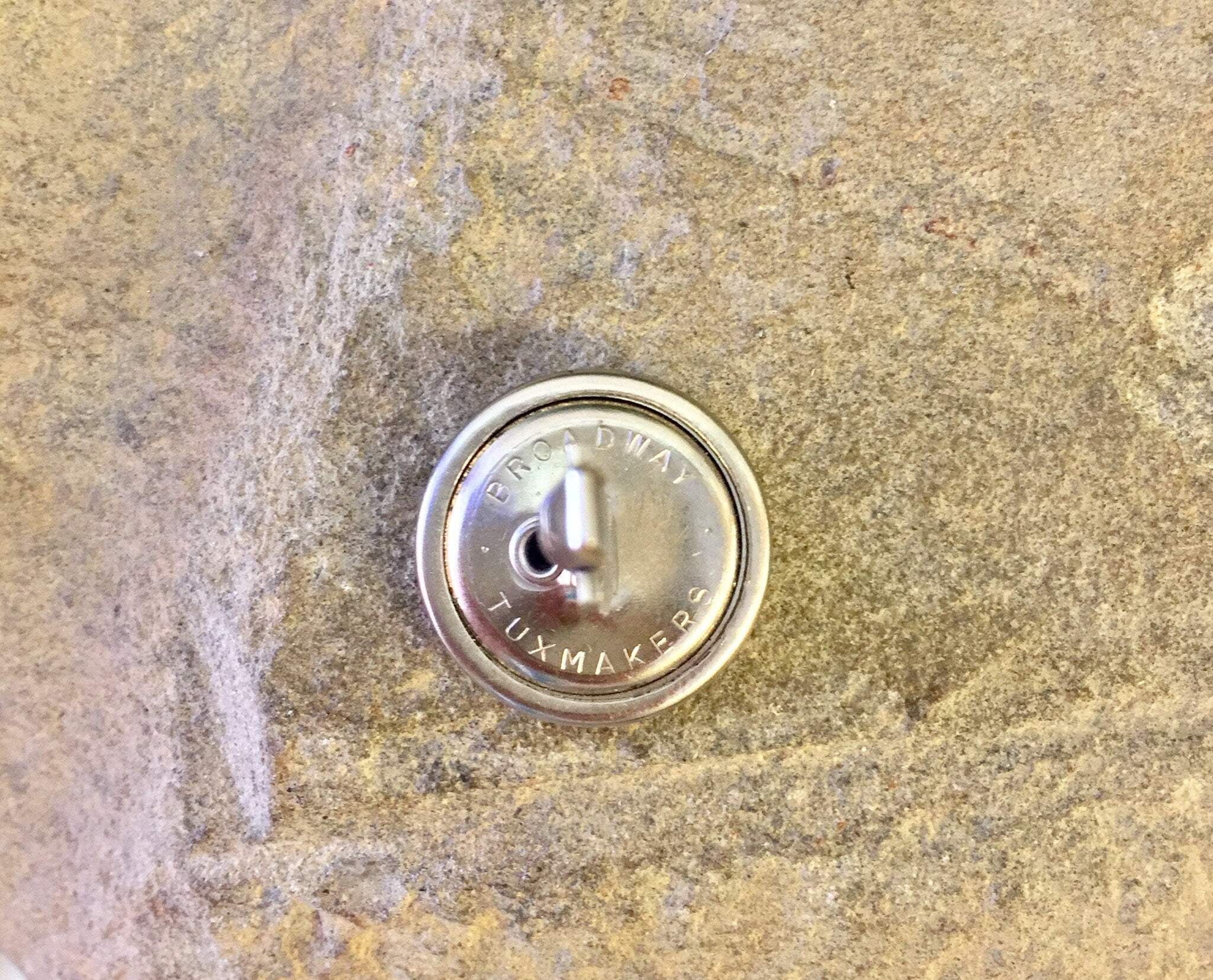 Vintage Cufflinks, Menswear, Suit Accessories, Suit and Tie, Vintage Jewelry, Silver Tone Cuff Links, Round Cufflinks, Black Cufflinks,