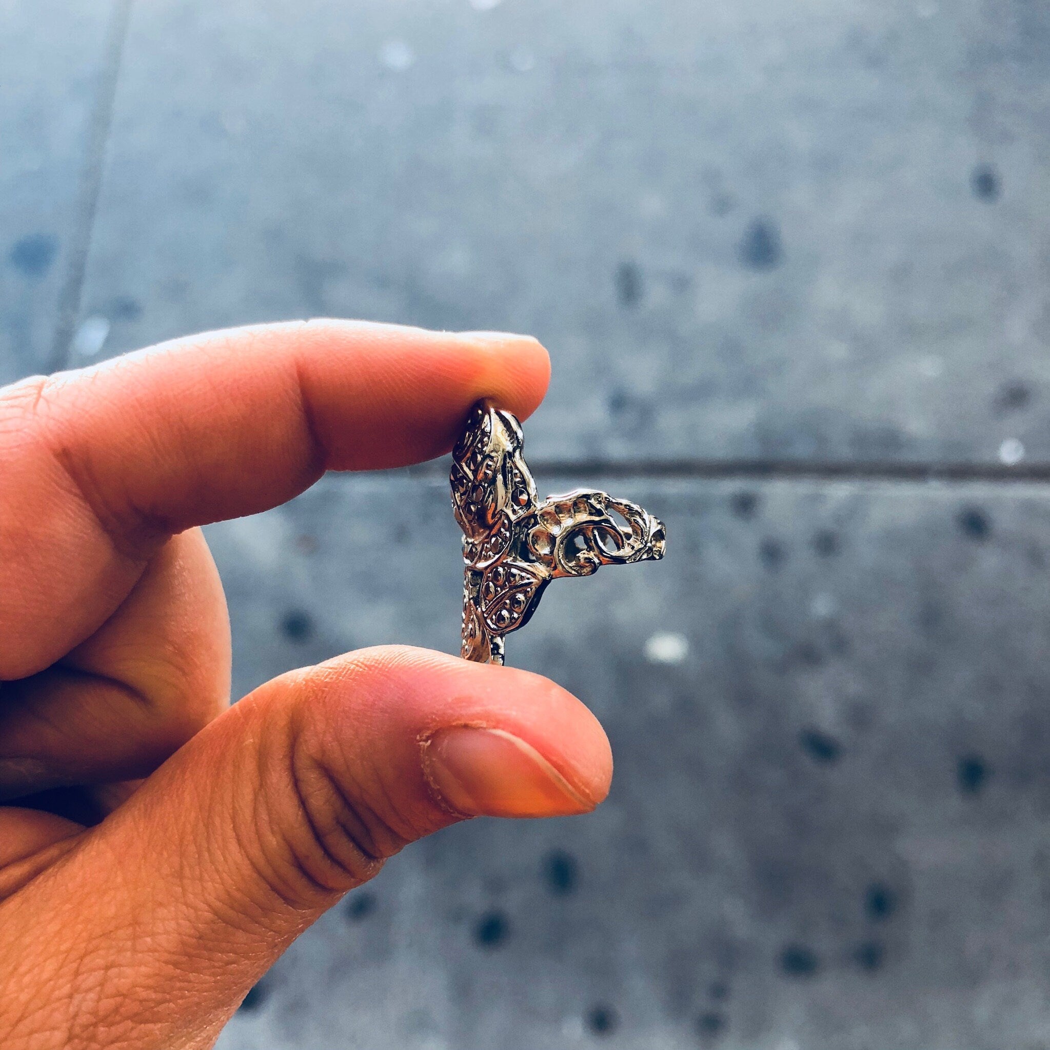 Vintage Silver Ring, Rose Ring, Marcasite Jewelry, Sterling Silver, Vintage Jewelry, Marcasite, Flower Ring, Floral Jewelry, Vintage Ring