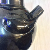 Vintage Teapot, Black Cat Teapot, Metal Teapot, Vintage Home Decor, Kitty Cat, Black Cat, Retro Home Decor, Kitchen Decor, Tea Kettle