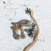 Vintage Silver Brooch, Lizard Brooch, Vintage Pin, Sterling Silver, Statement Jewelry, Animal Jewelry, Salamander, Vintage Jewelry, Reptile