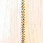 Vintage Gold Bracelet, Gold Tone Bracelet, Vintage Jewelry, Monet Jewelry, Vintage Monet, Monet Bracelet, Link Bracelet, V Shape Bracelet