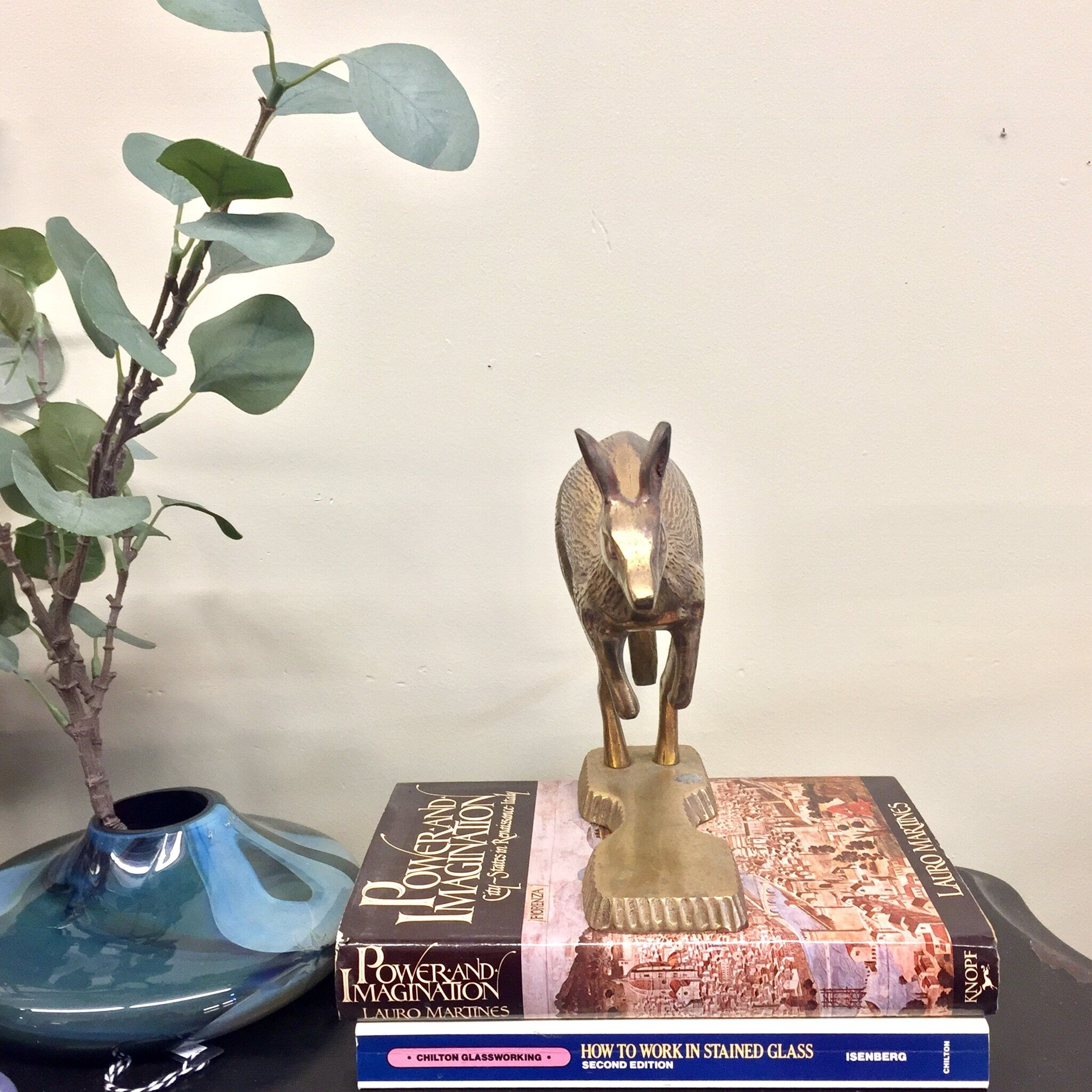 Brass Kangaroo, Vintage Brass, Brass Sculpture, Vintage Home Decor, Brass Figurine, Animal Figurine, Mantlepiece, Kangaroo, Collectible