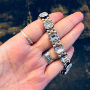 Vintage Choker, Rhinestone Choker, Vintage Jewelry, Pearls, Vintage Necklace, Choker, Small Choker, Small Necklace, Wedding Jewelry, Bride