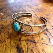 Vintage Silver Cuff, Cuff Bracelet, Vintage Bracelet, Turquoise Jewelry, Turquoise Stone, Blue Jewelry, Silver Cuff, Bracelet