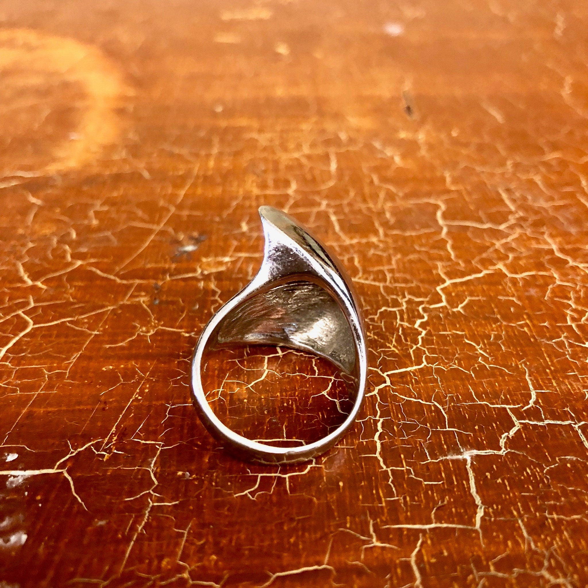 Vintage Silver Ring, Sterling Silver, Vintage Jewelry, Minimalist Ring, Abstract Jewelry, Statement Ring, Silver Jewelry, Bohemian Jewelry