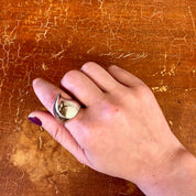 Vintage Silver Ring, Sterling Silver, Vintage Jewelry, Minimalist Ring, Abstract Jewelry, Statement Ring, Silver Jewelry, Bohemian Jewelry