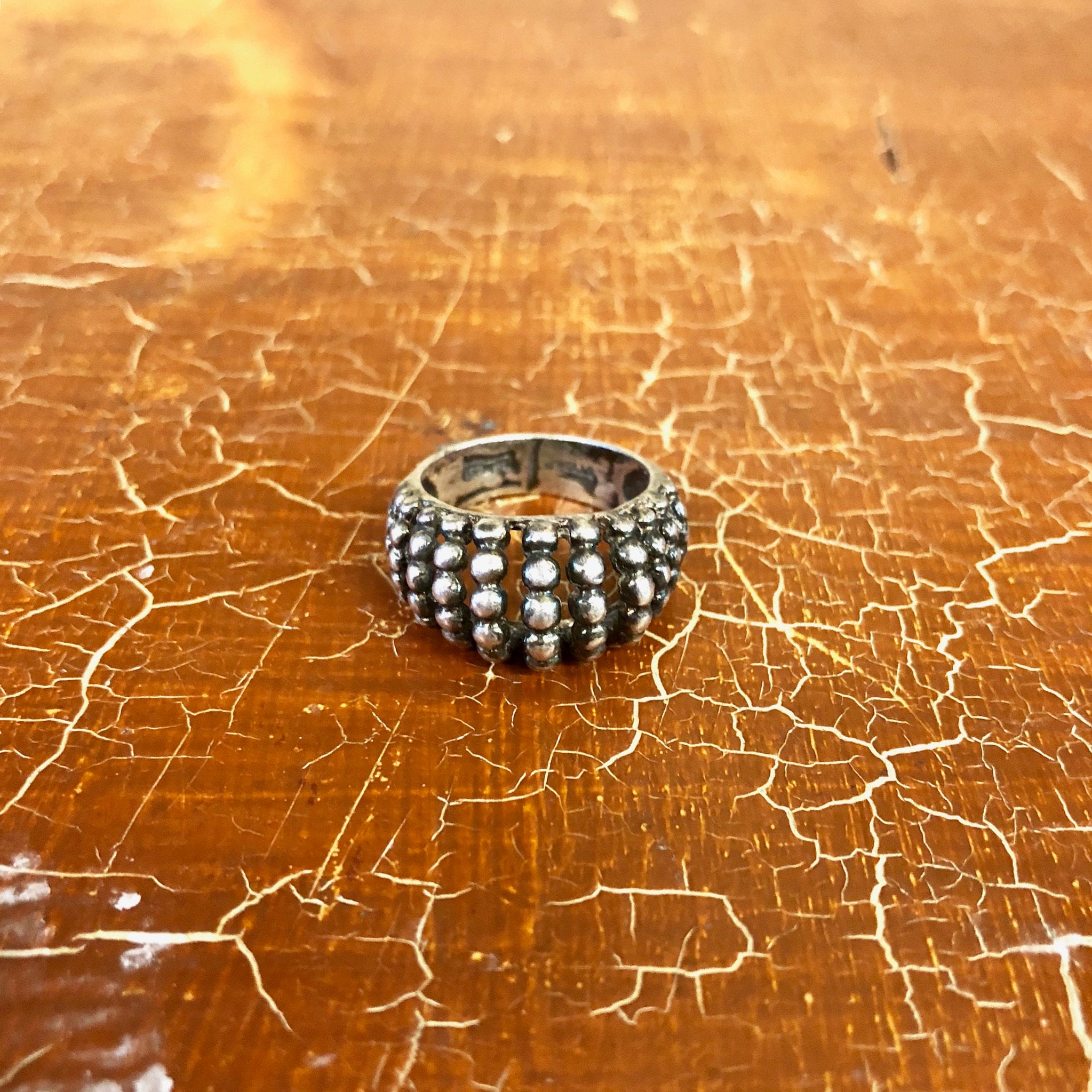 Vintage Silver Ring, Sterling Silver, Vintage Jewelry, Abstract Ring, Minimalist Jewelry, Cut Out Ring, Boho Style, Statement Jewelry