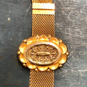 Vintage Bracelet, Gold Toned Bracelet, Tassel Bracelet, Gold Jewelry, Vintage Jewelry, Statement Jewelry, Link Bracelet, Chain Bracelet,