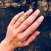 Vintage Gold Ring, Snake Ring, Gold Snake, 14 Karat Gold, 14K Gold, Yellow Gold, Spiral Snake Ring, Boho Snake Ring, Bohemian Style, Midi