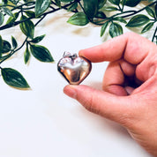Vintage Silver Pendant, Sterling Silver, Vintage Jewelry, Heart Pendant, Heart Jewelry, Necklace, Puffy Pendant, 925, Anniversary Gift