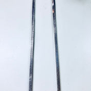 Vintage Silver Necklace, Box Chain, Sterling Silver, Vintage Jewelry, Thick Chain, Made in India, 925, Anniversary Gift,