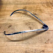 Vintage Silver Choker, Vintage Necklace, Sterling Silver, Black Onyx, Statement Jewelry, Vintage Jewelry, Silver and Black, V Shaped, Collar