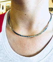 Vintage Silver Choker, Hammered Silver, Sterling Silver, Vintage Jewelry, Silver Choker, Thin Choker, Collar Necklace, Bib Necklace, Vintage