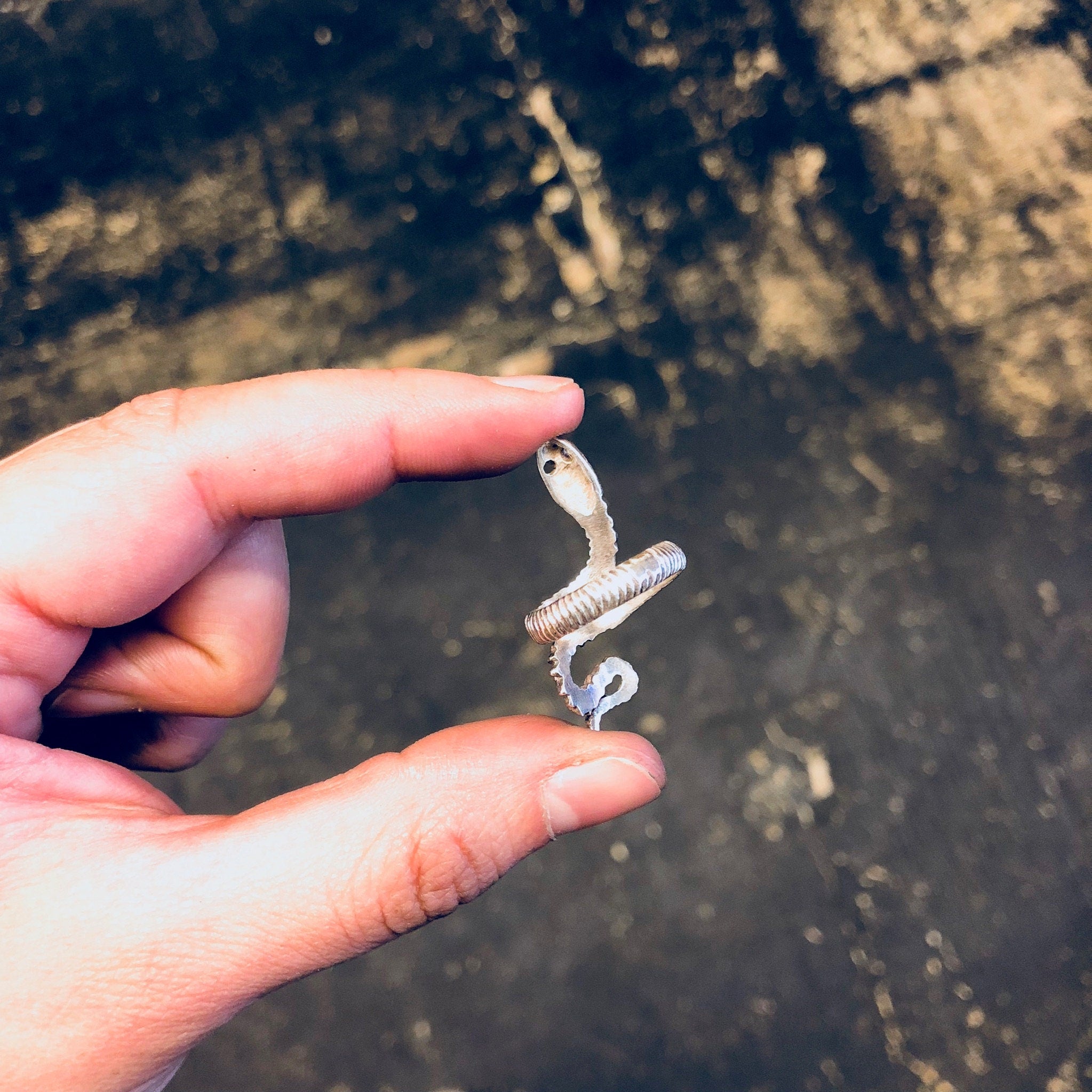 Vintage Silver Ring, Snake Ring, Boho Snake Ring, Sterling Silver, Vintage Jewelry, Snake Jewelry, Bohemian Jewelry, Small Ring,Vintage Ring