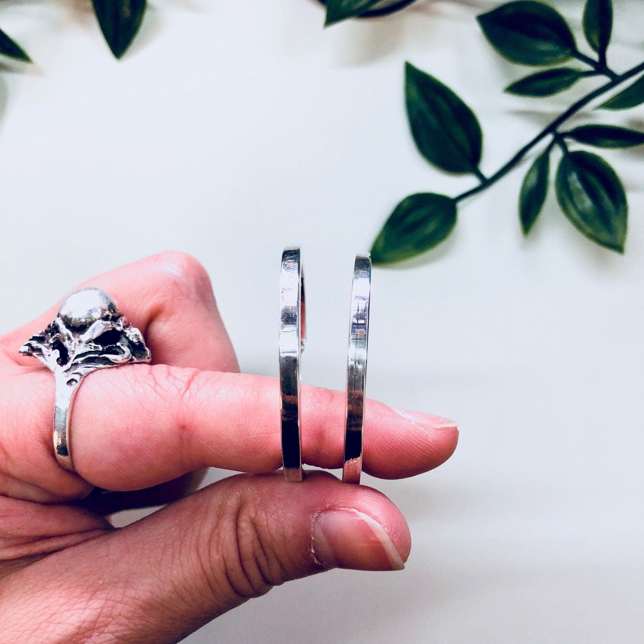 Vintage Silver Earrings, Sterling Silver, Vintage Jewelry, Hoop Earrings, 925, Small Hoops, 90s Fashion, Pierced Ears, Simple Jewelry,