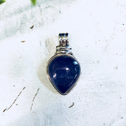 Vintage Silver pendant, Amethyst Pendant, Purple Jewelry, Vintage Necklace, Necklace, Amethyst Jewelry, Sterling Silver, Vintage Jewelry