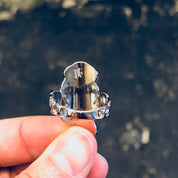 Vintage Silver Ring, Rose Ring, Marcasite Jewelry, Sterling Silver, Vintage Jewelry, Marcasite, Flower Ring, Floral Jewelry, Vintage Ring