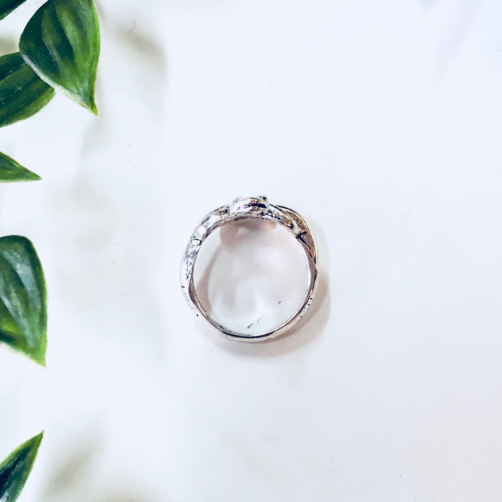 Snake Ring, Coiled Snake, Silver Toned Ring, Costume Jewelry, Statement Jewelry, Boho Style, Bohemian Jewelry, Hippie Jewelry, Wrapped Snake