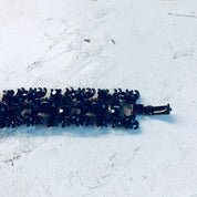 Vintage Bracelet, Weiss Bracelet, Beaded Bracelet, Rhinestone Jewelry, Black Bracelet, Weiss Jewelry, Designer Jewelry, Vintage Jewelry