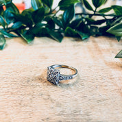 Vintage Gold Ring, White Gold, 14 Karat Gold, Diamond Ring, Art Deco Ring, Engagement Ring, Vintage Jewelry, Wedding Jewelry, Bride To Be