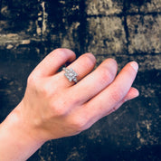 Vintage Gold Ring, White Gold, 14 Karat Gold, Diamond Ring, Art Deco Ring, Engagement Ring, Vintage Jewelry, Wedding Jewelry, Bride To Be