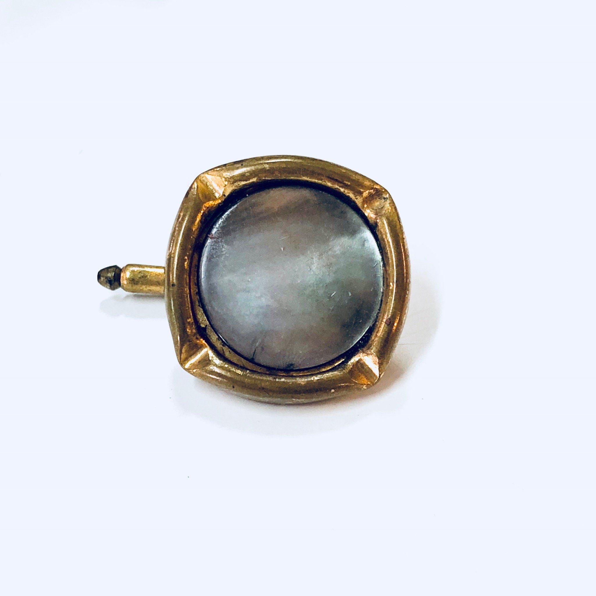 Vintage Tuxedo Studs, Tuxedo Studs, Formal Wear, Menswear, Mother of Pearl, Accessories, Gold toned, Paul Sargent, Designer Tuxedo Studs