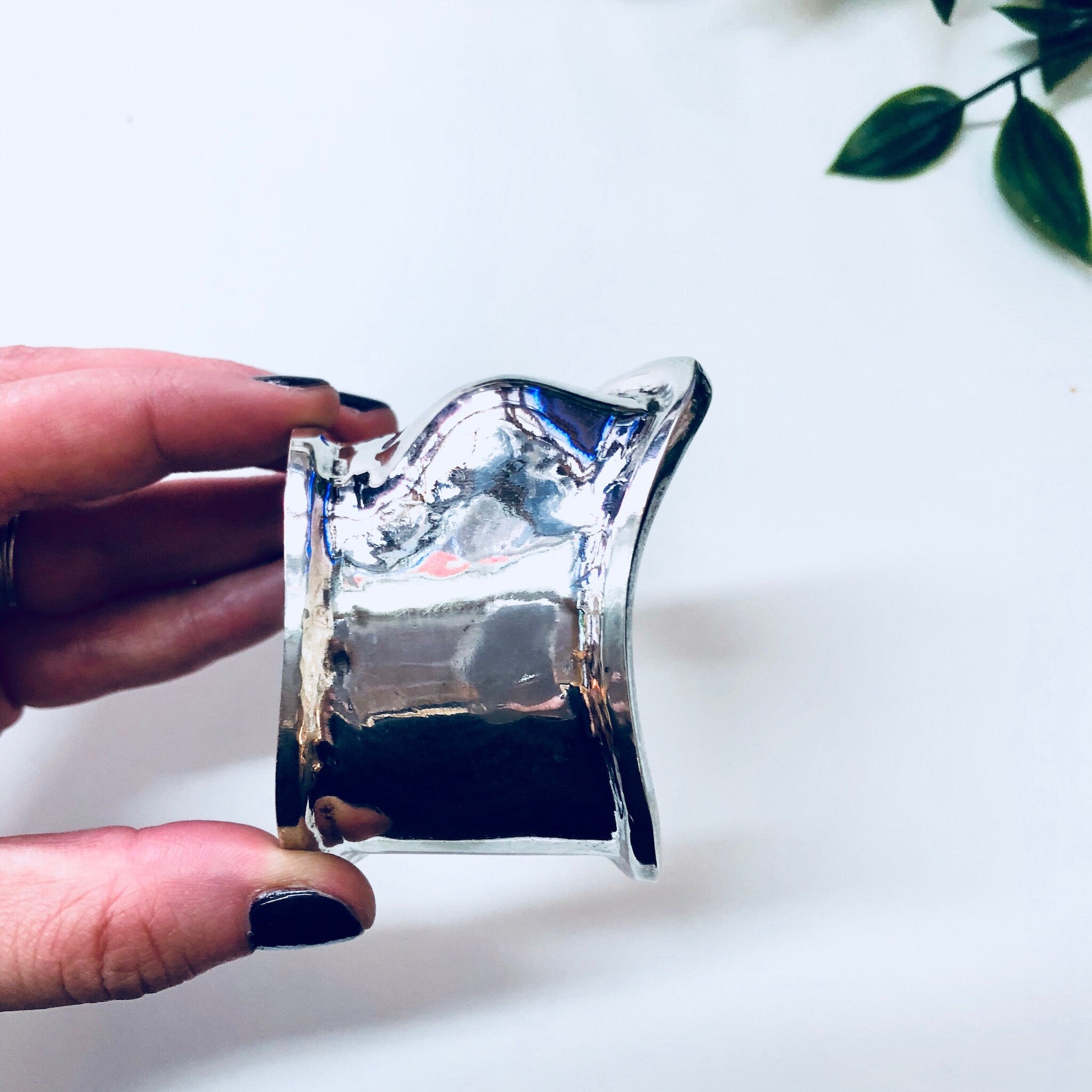 Vintage Silver Bracelet, Cuff Bracelet, Abstract Jewelry, Large Bracelet, Statement Jewelry, Vintage Jewelry, Sterling Silver, 925, Big