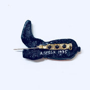 Vintage Pin, Cowboy Boot, Boot Pin, Shoe Pin, Brooch, Vintage Jewelry, American Flag, Patriotic Pin, Cowboy Boots, Red, White, Blue, Stars