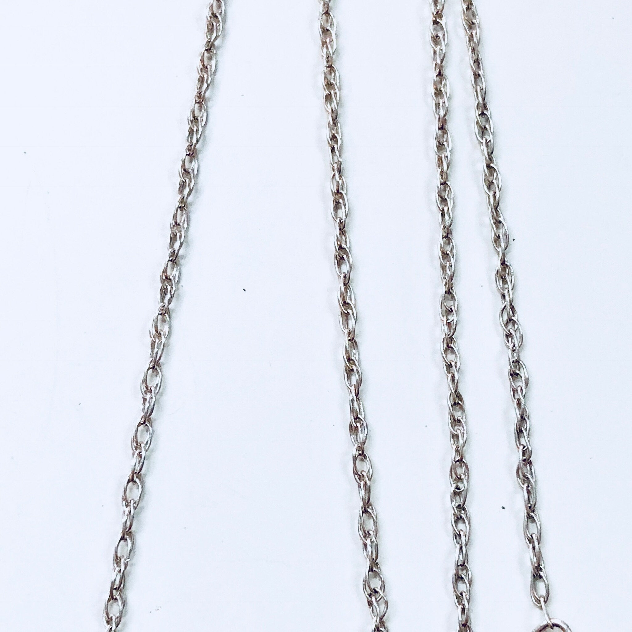 Vintage Silver Necklace, Sterling Silver, Silver Pendant, Turquoise Pendant, Feather Jewelry, Vintage Jewelry, 925, Silver Chain, Leaves