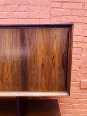 Beautiful Mid Century Modern Furniture Hardwood Teak Credenza Server Buffet MCM