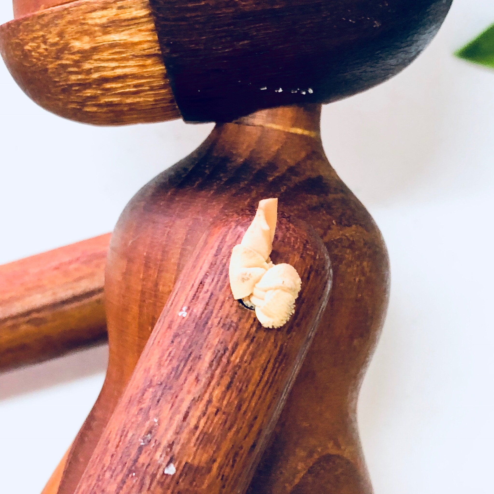 Vintage Toy, Monkey Toy, Wooden Monkey, Wooden Toy, Denmark, Bojesen, Kay Bojesen Monkey, Carved Wood, Teak Wood, Wooden Animal, Limba