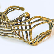 Vintage Bracelet, Cuff Bracelet, Brutalist Style, Brass Cuff, Brass Jewelry, Unique Jewelry, Vintage Jewelry, Small Bracelet, Statement Cuff