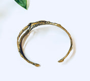 Vintage Bracelet, Cuff Bracelet, Brutalist Style, Brass Cuff, Brass Jewelry, Unique Jewelry, Vintage Jewelry, Small Bracelet, Statement Cuff
