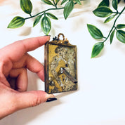 Small Antique Frame, Vintage Picture Frame, Gold Toned Picture Frame, Keepsake Frame, Ornate Frame, Small Photo, Baby Picture Standing Frame