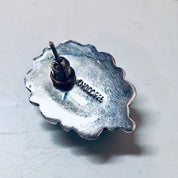 Vintage Silver Turquoise Earrings, Southwestern Jewelry, Post Earrings, Pierced Ears