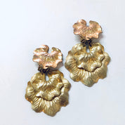Miriam Haskell Jewelry Set, Vintage Jewelry Set, Multi Strand Necklace, Clip On earrings, Miriam Haskell, Floral Jewelry, Leaf Jewelry,