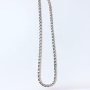 Vintage Necklace, Sterling Silver, Vintage Chain, Sterling Silver Chain, Thick Chain, Chunky Necklace, Link Chain, Necklace, Vintage Jewelry