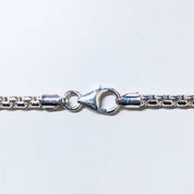 Vintage Necklace, Sterling Silver, Vintage Chain, Sterling Silver Chain, Thick Chain, Chunky Necklace, Link Chain, Necklace, Vintage Jewelry