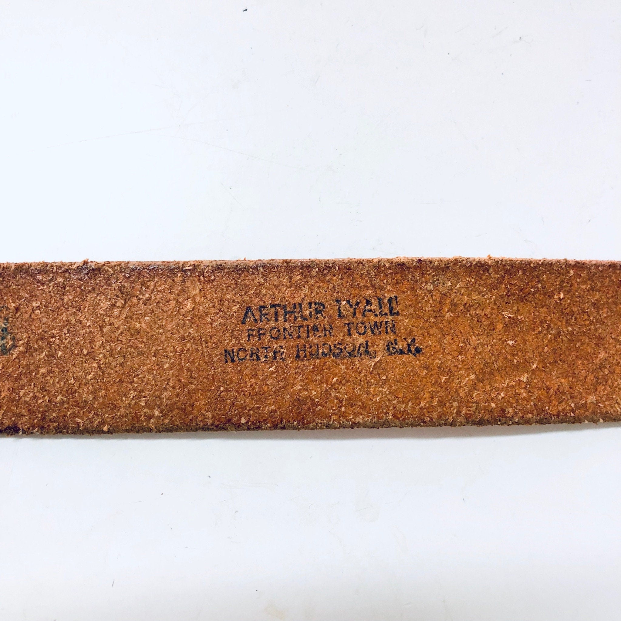 Vintage Belt, Leather Belt, Cowboy Belt, Brown Leather, Belt Buckle, Southwestern Belt, Small Belt, Skinny Belt, Hook Buckle, Vintage Style