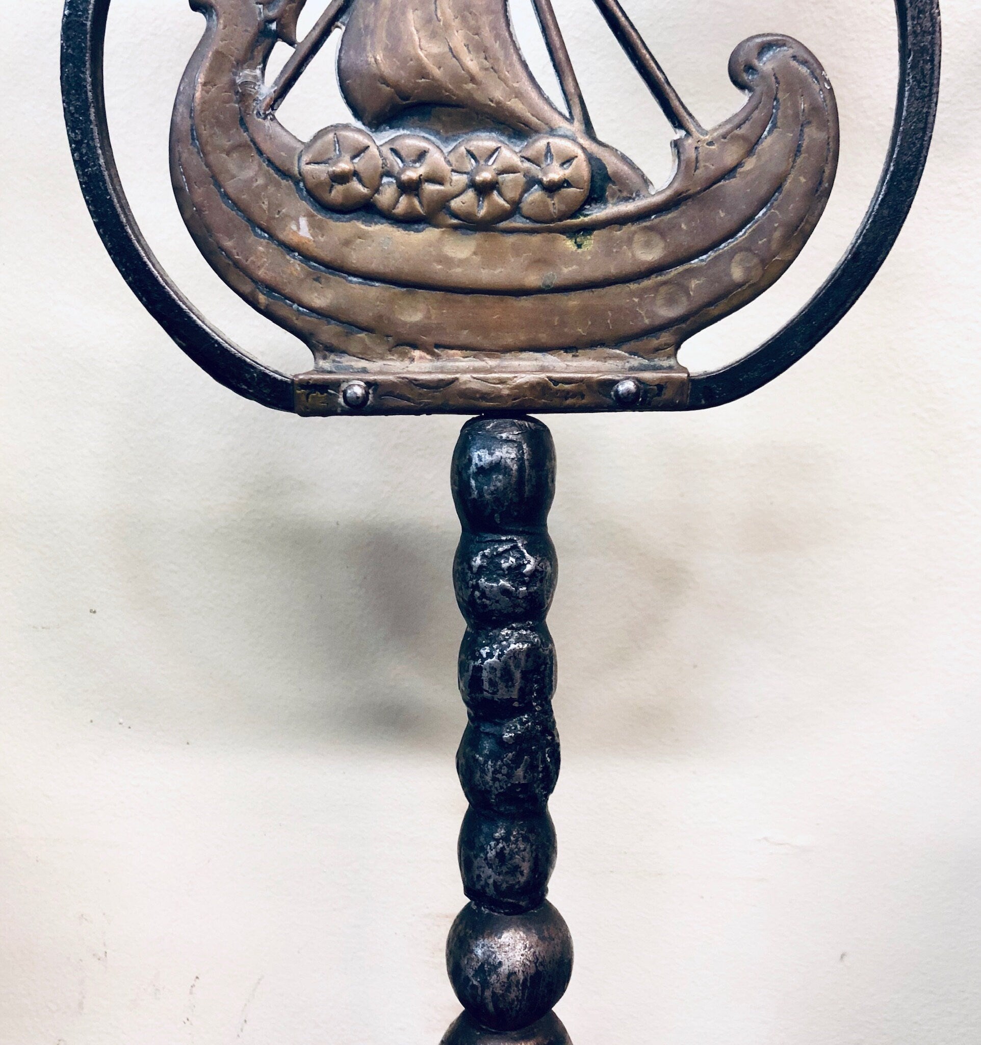 Vintage Candlestick Holder, Candlesticks, Copper Candlesticks, Boat Decor, Candelabra, Candles, Lighting, Rustic Decor, Vintage Home Decor